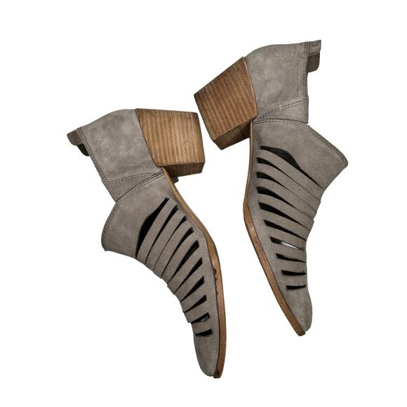 1 State Arnet tan suede leather bootie 10 - Picture 4 of 10
